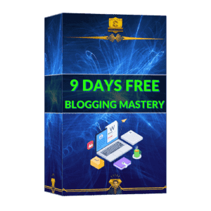 9 Days Free Blogging Mastery-min