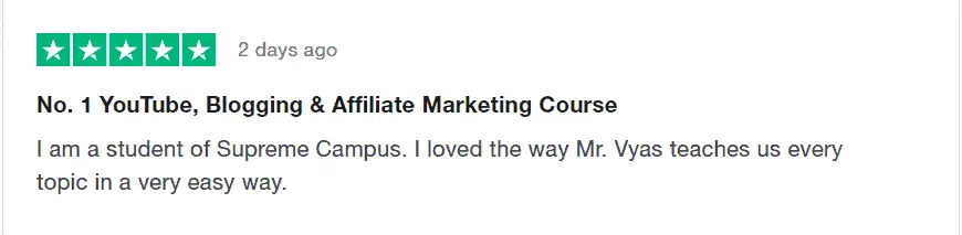 Supreme campus trust pilot review